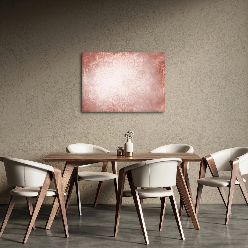 Tablou - Mandala roz (70x50 cm)