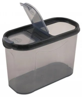 Set de Cutii pentru Depozitare, 12 Piese, Culoare Antracit, 964FRM1127