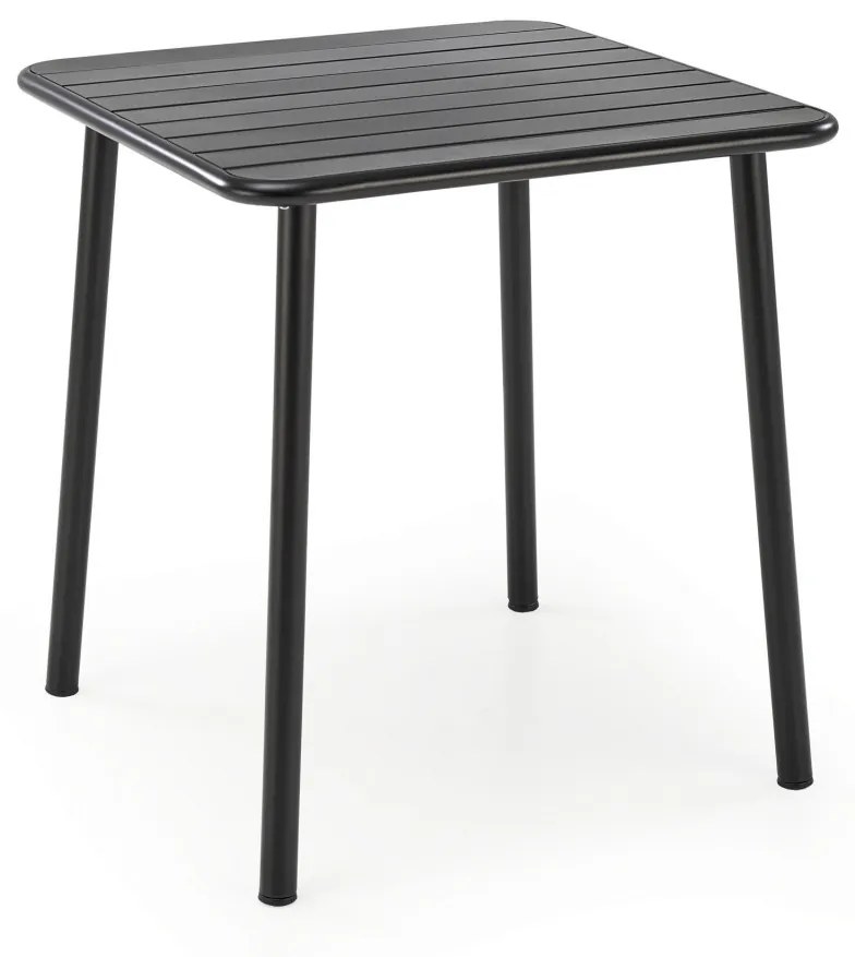 Masa patrata Bosco neagra L70 cm