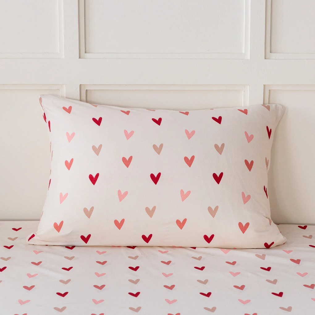 Lenjerie de pat din microfibra SOFHEARTS crem Dimensiune lenjerie de pat: 70 x 90 cm | 140 x 220 cm