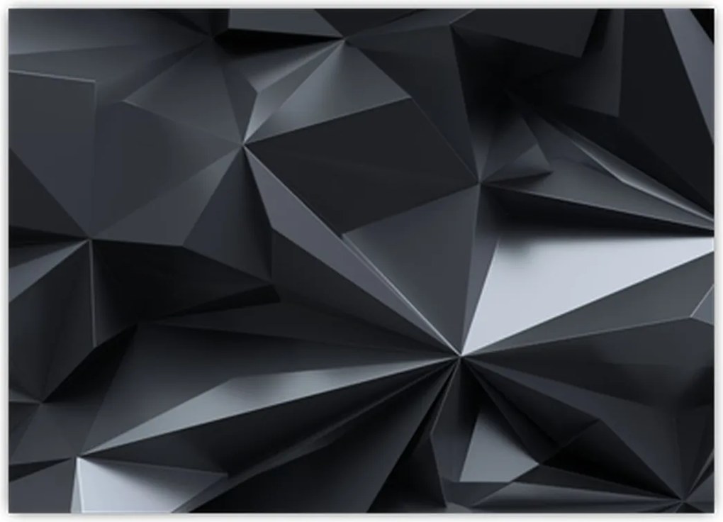 Tablou - Abstracție geometrică (70x50 cm)