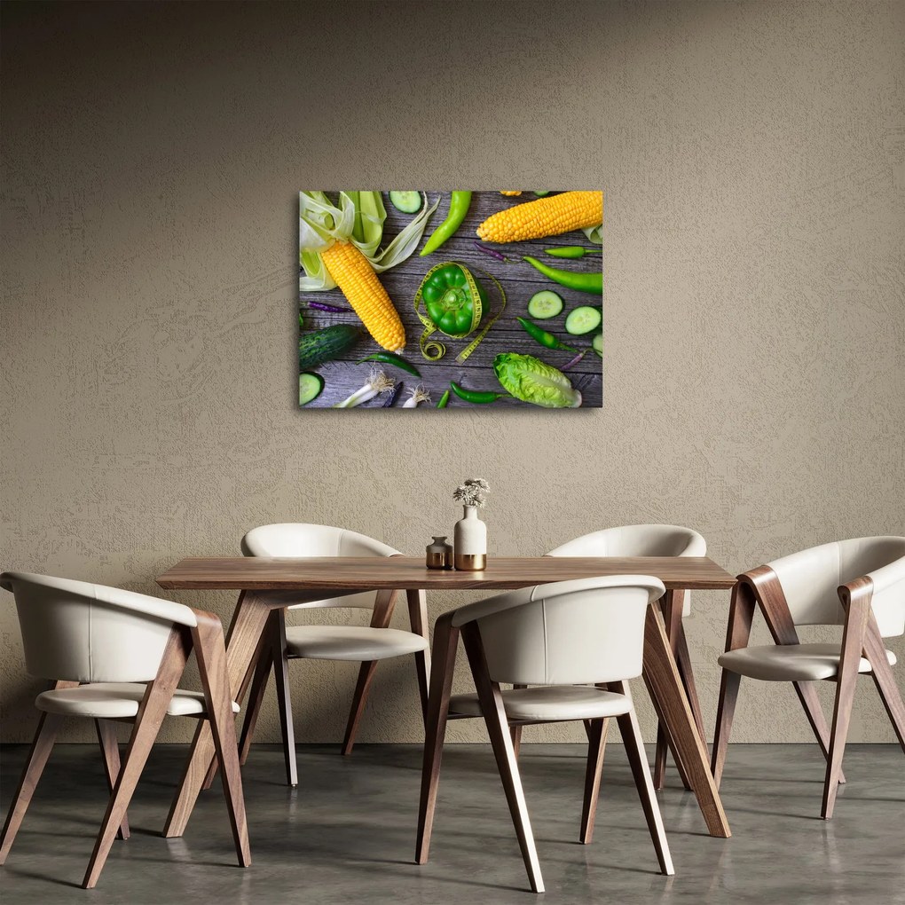 Tablou cu legume (70x50 cm)