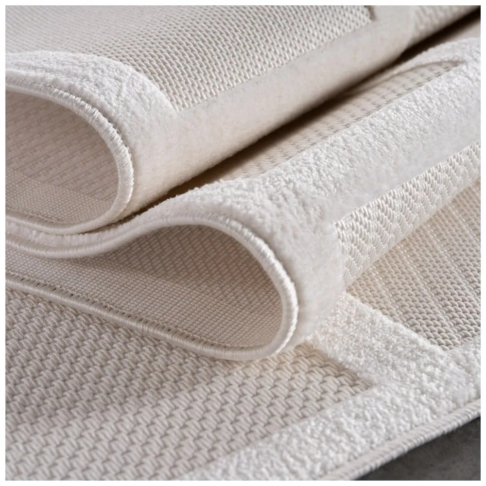 Covor tip traversă pentru interior și exterior crem 80x150 cm Doha 1657 Cream – Ayyildiz Carpets