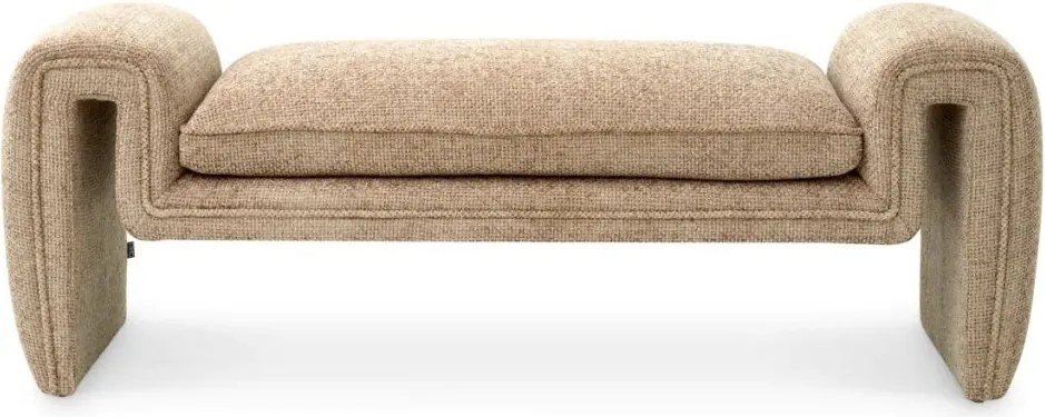 Bancheta design LUX stil contemporan Tondo S Lyssa sand