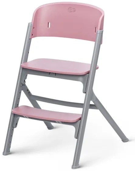 Scaun de masă pentru copii KINDERKRAFT SELECT LIVY Premium Aster pink + șezlong CALMEE