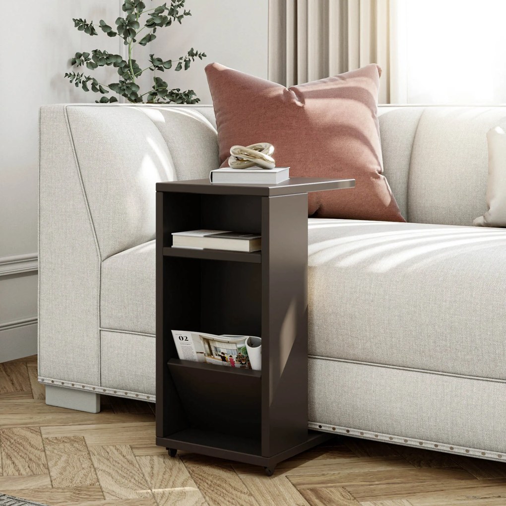 Măsuță laterală Flia (antracit). 1067559