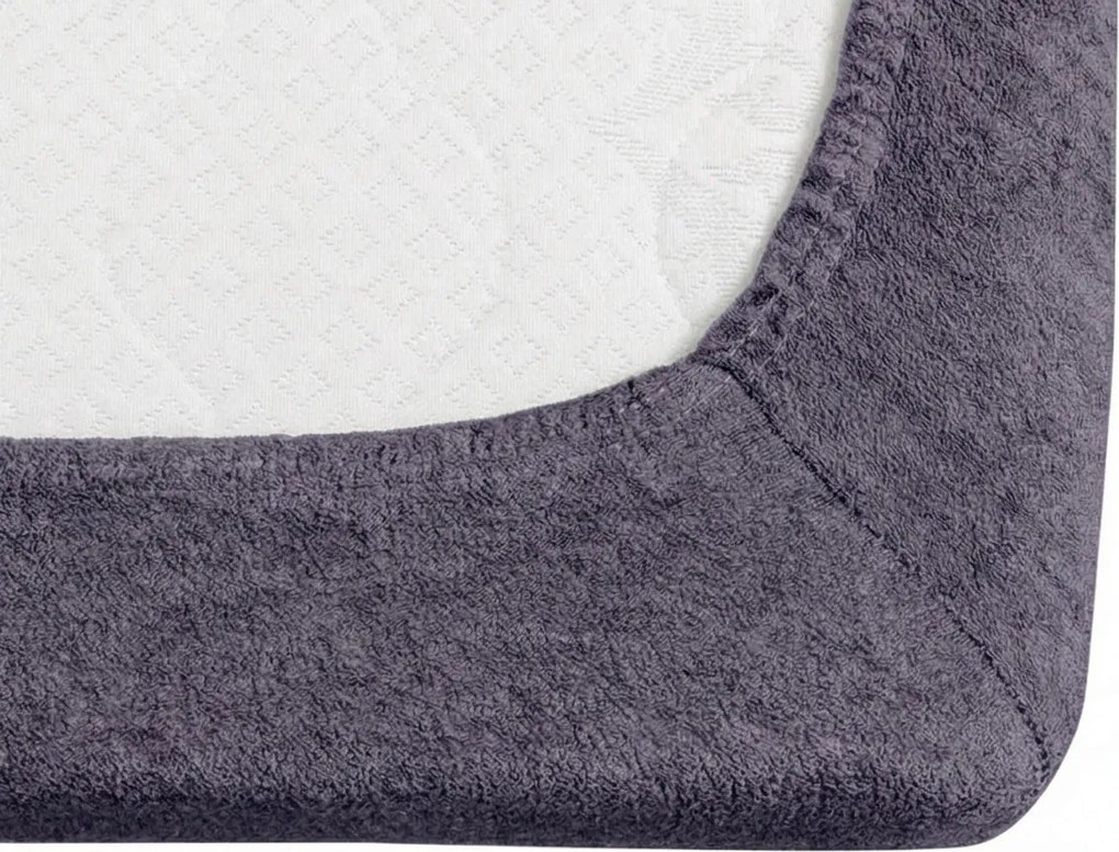 Cearsaf frote EXCLUSIVE albastru-gri 180 x 200 cm