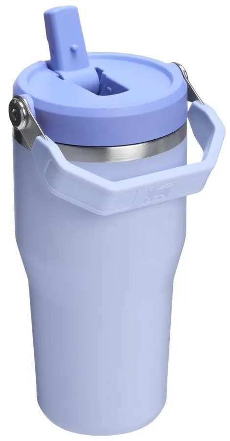 Termos mov din oțel inoxidabil 600 ml IceFlow™ Flip Straw 2.0 Tumbler Dew Drop – Stanley