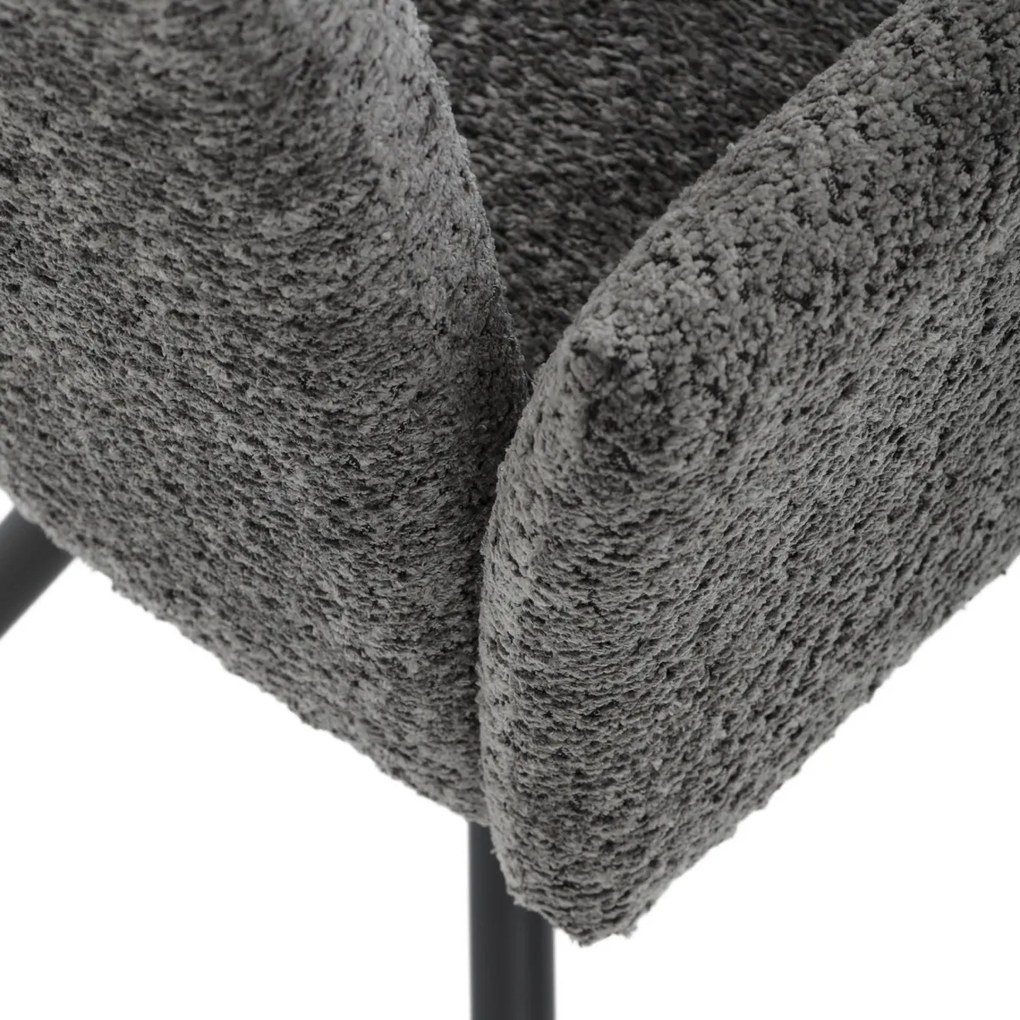 Set de scaune de sufragerie cu mecanism deîntoarcere DCH-W1117 GREY2, 2 buc.