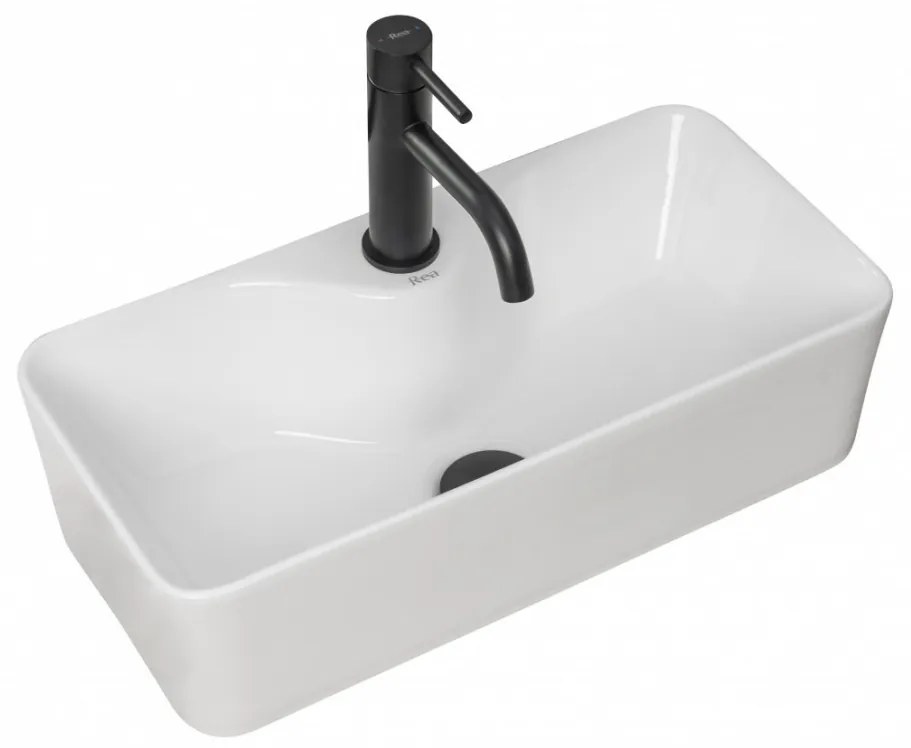 Lavoar Mery Alb ceramica sanitara - 50,5 cm