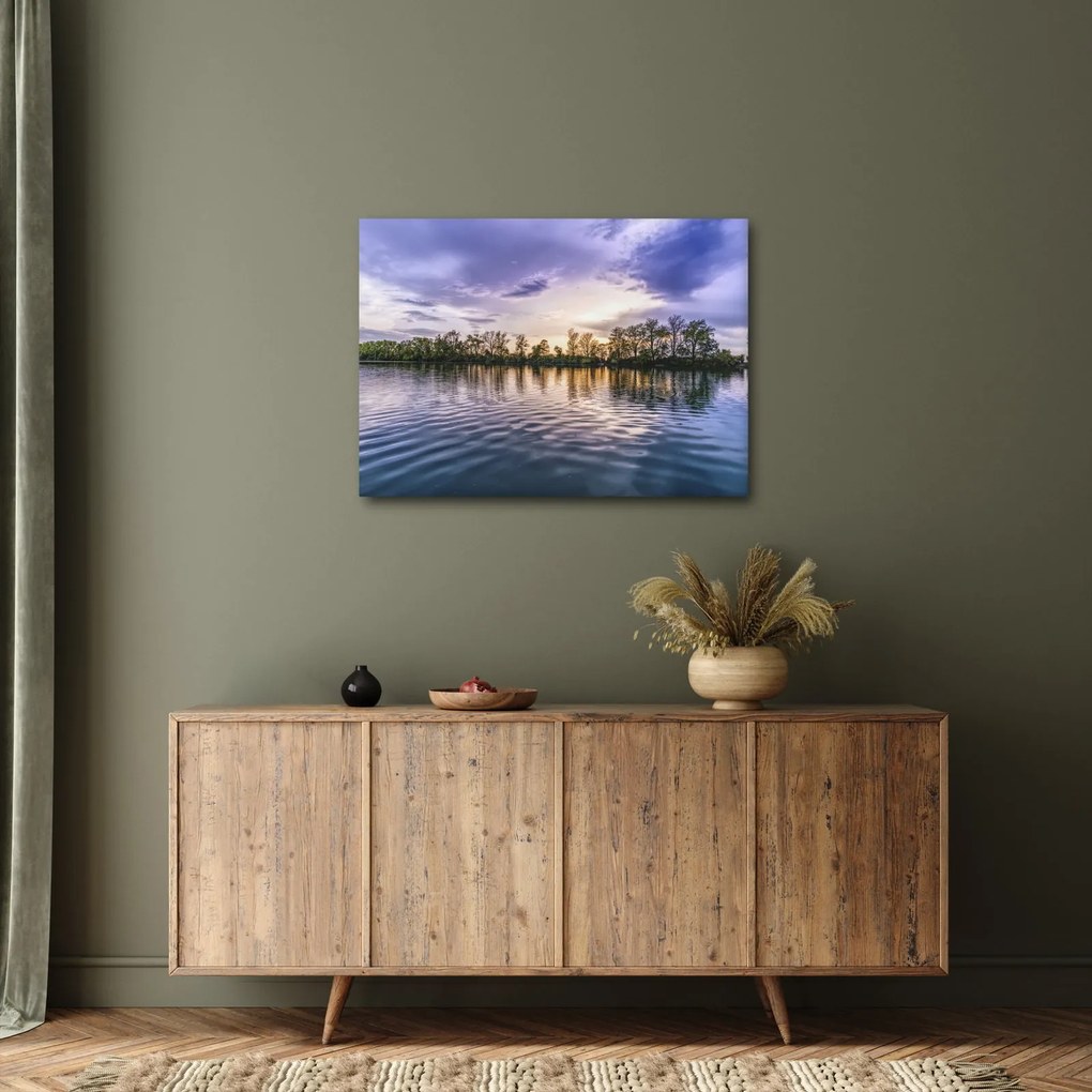 Tablou cu lac (70x50 cm)