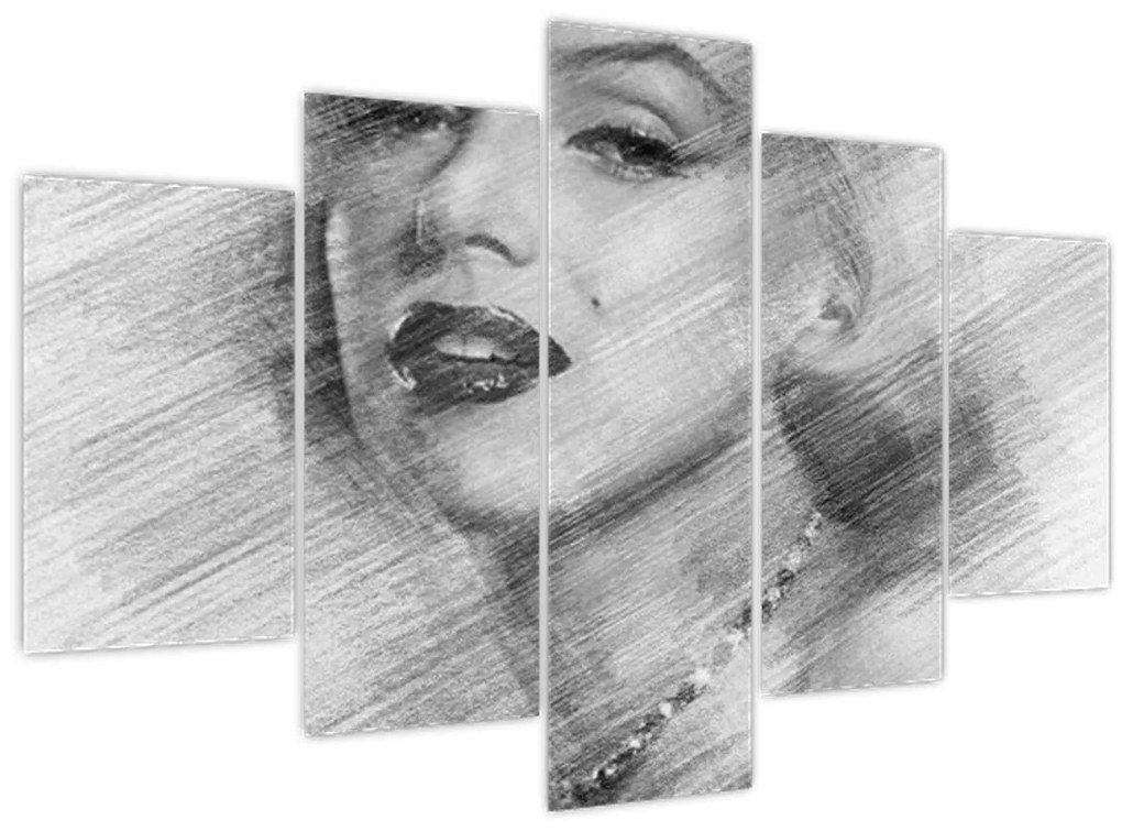 Tablou - Portretul lui Marilyn Monroe (150x105 cm)