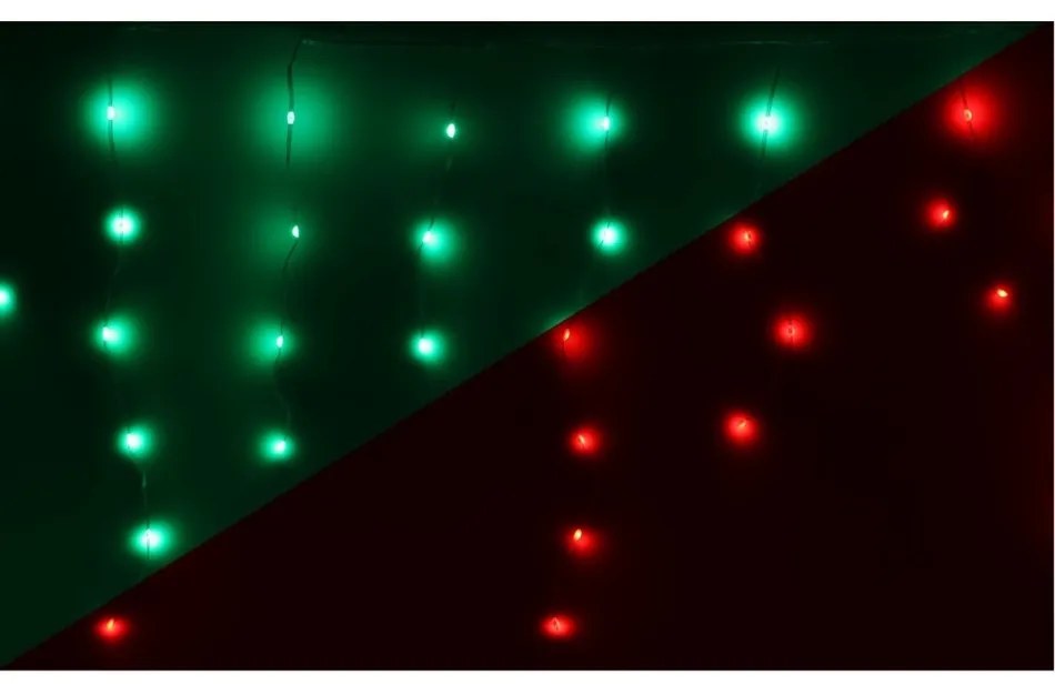 Lanț LED de Crăciun RGB cu telecomandă Țurțuri85 LED, 300 cm