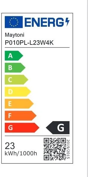 Lustra LED design tehnic Step alb, 91cm