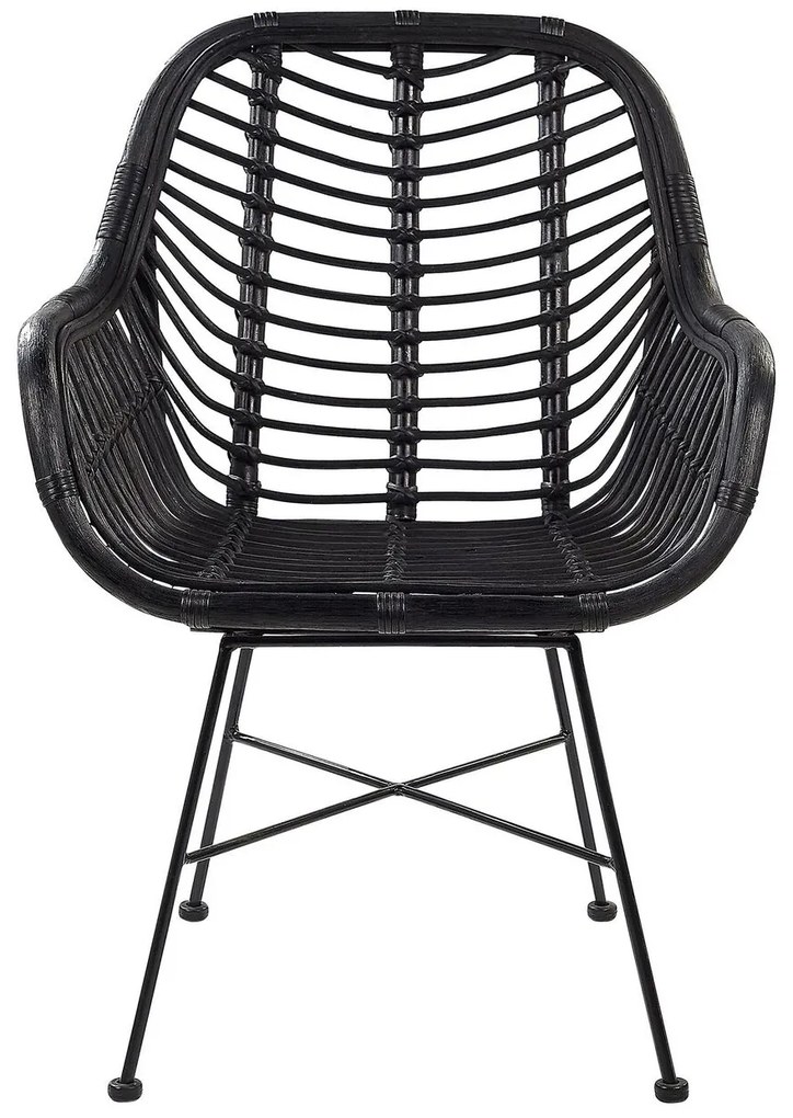 Scaun de sufragerie Caron (negru). 1010019
