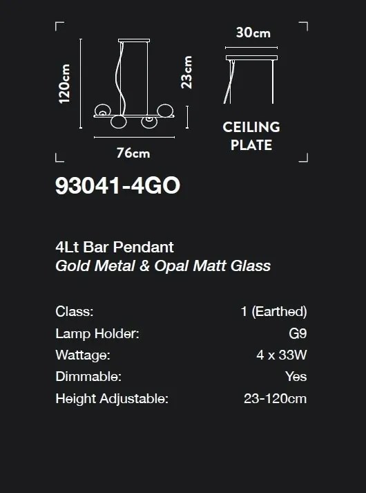 Lustra suspendata design decorativ modern Belle 4L