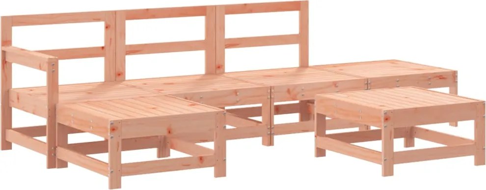 vidaXL Set mobilier relaxare grădină, 6 piese, lemn masiv Douglas