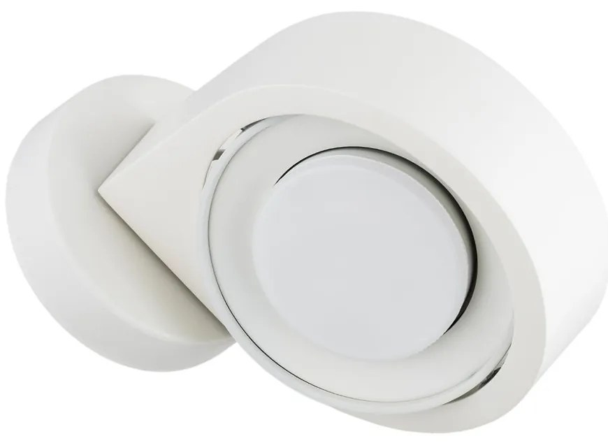 Aplica cu spot directionabil LOTUS 8897 alb crem