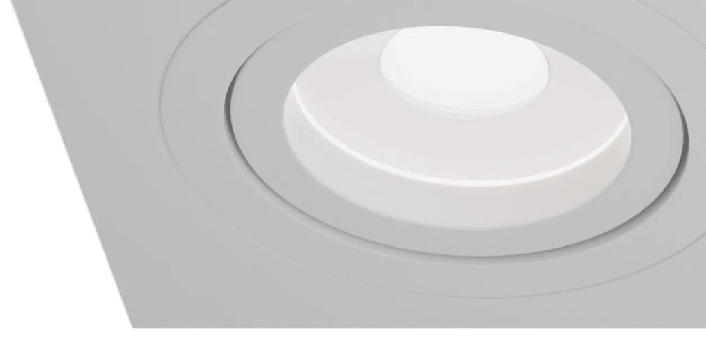 Corp incastrabil cu 2 spoturi directionabile Atom alb MY-DL024-2-02W