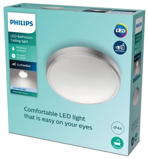 Plafonieră LED pentru baie DORIS LED/17W/230V 4000K IP44 Philips