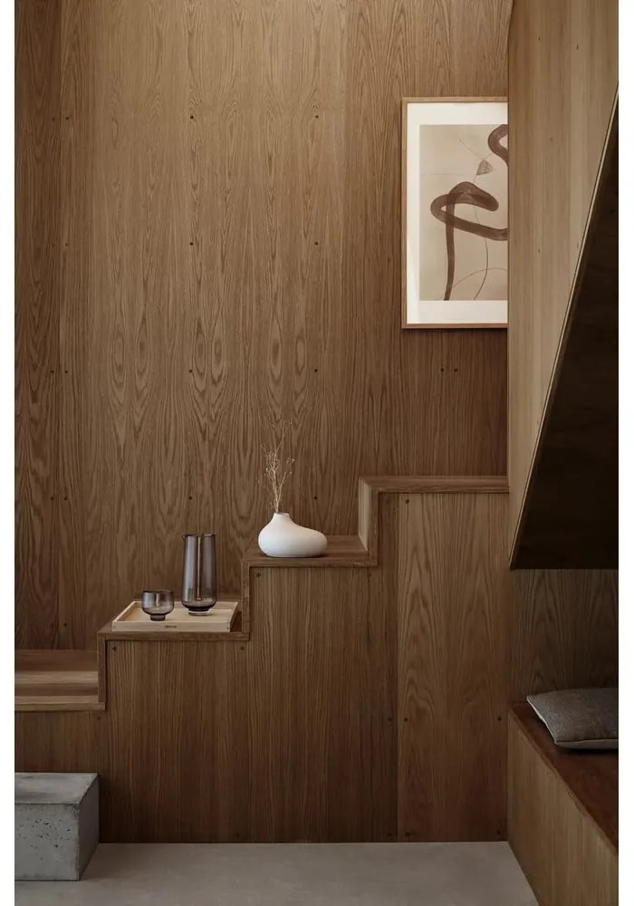 Vază gri deschis din porțelan (înălțime 13 cm) Nona – Blomus