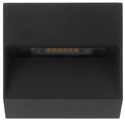 Aplică LED de exterior LED2 STEP ON LED/3W/230V antracit IP54