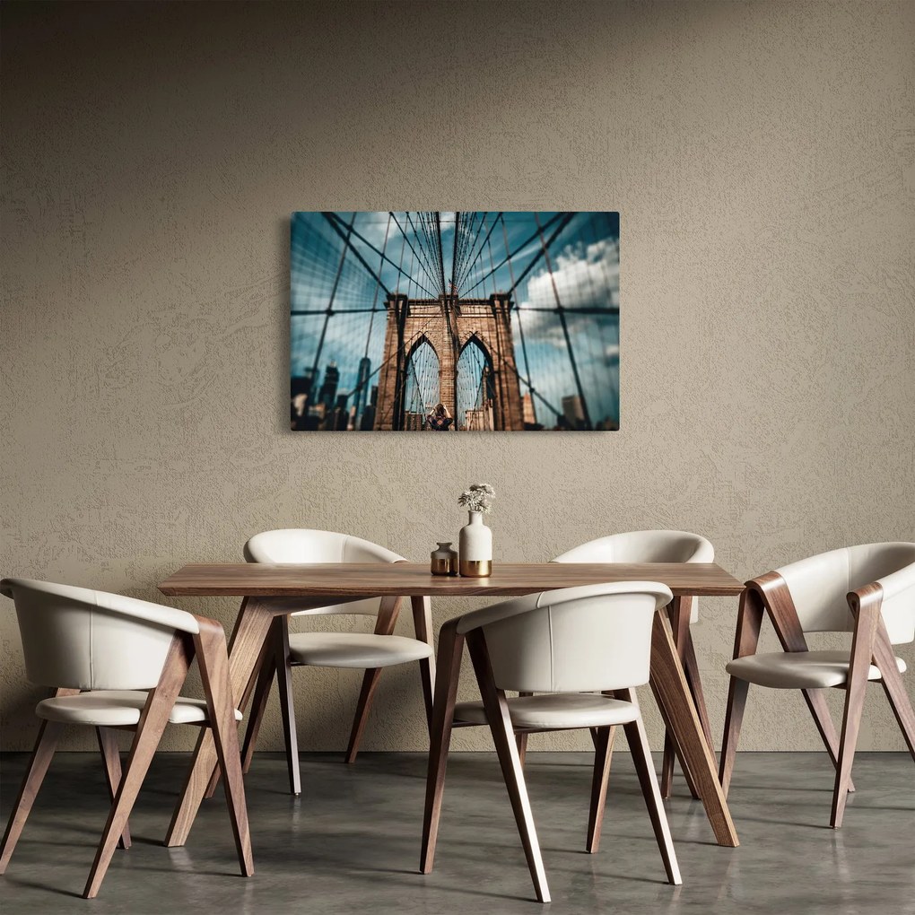 Tablou - Podul din Brooklin (90x60 cm)