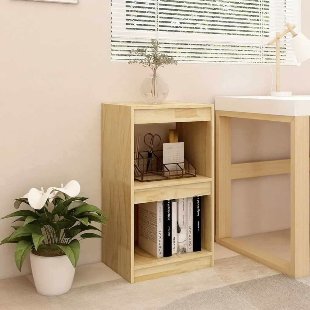 vidaXL Bibliotecă, 40x30x71,5 cm, lemn masiv de pin