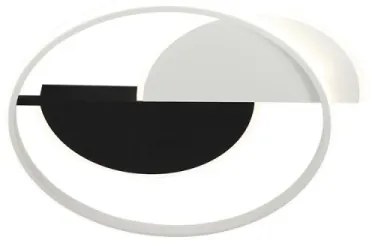 Plafonieră LED dimabilă LED/70W/230V 3000-6500K alb/negru + telecomandă