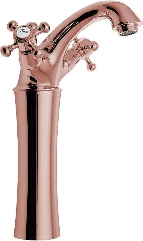 Baterie roz pentru chiuvetă înaltă Antea – Sapho