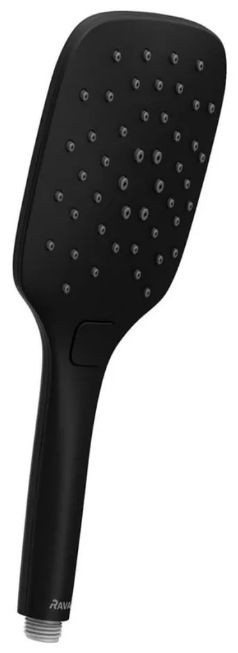 Ravak X07P569 - Duș de mână cu buton, negru