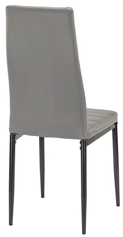 Scaun de masă Tino NOVA în gri-negru