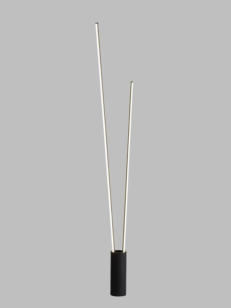 Lampadar LED design modern minimalist VERTICAL 44W negru