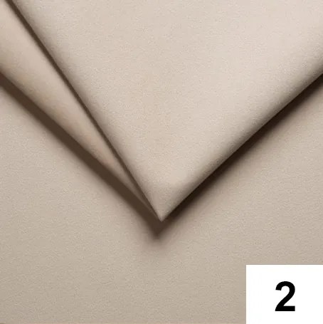 Pat tapițat tip boxspring DIRELIS TRINITY160x200 cm bej Saltea: Saltea cu arcuri Bonell