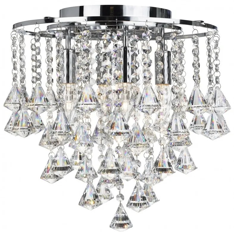 Lustra cristal aplicata design LUX Dorchester 4L 3494-4CC SRT