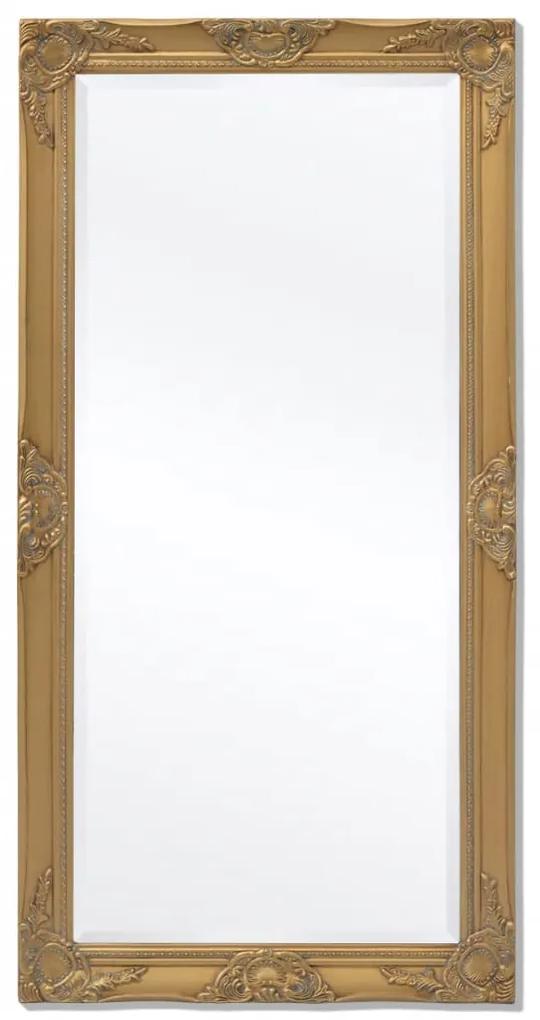 vidaXL Oglindă verticală in stil baroc, 120 x 60 cm, auriu