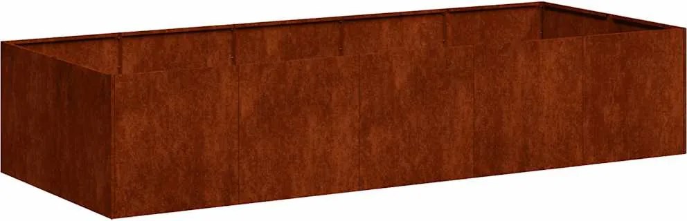 vidaXL Jardinieră Rusty 200x80x40 cm Oțel pentru intemperii