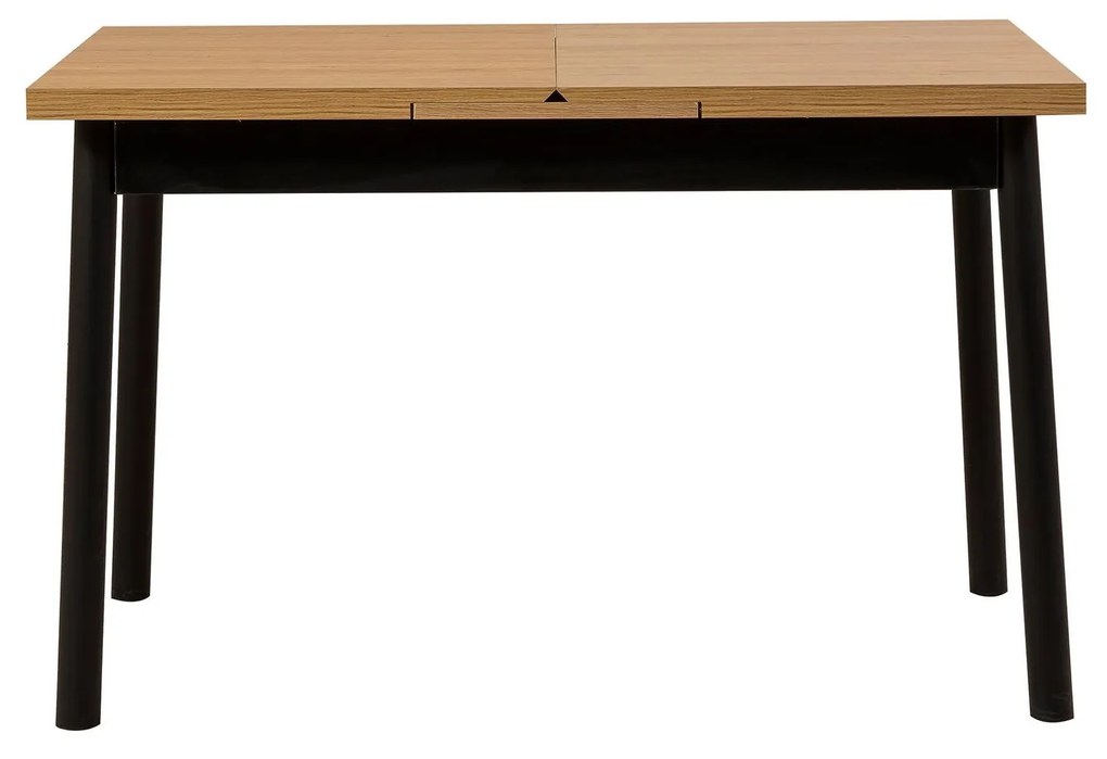 Set mobilier sufragerie Duvasa 10 (negru) (pentru 4 persoane). 1093812