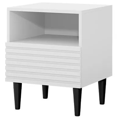Noptieră Sarlana 1SZ (Alb + Negru) . 1104525