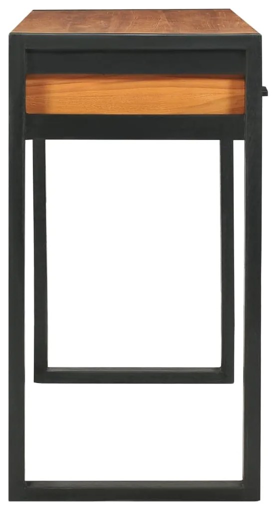 Birou cu 2 sertare, 100 x 40 x 75 cm, lemn de tec reciclat 100 x 40 x 75 cm