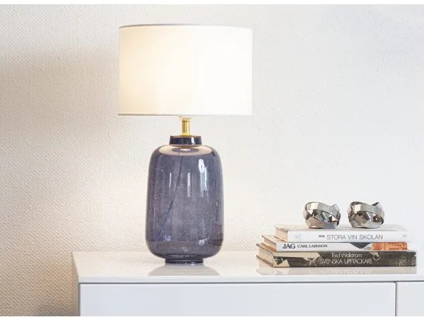 Lampă de masă BLAKE Cottex 8000110-3000, 1xE27/8W/230V, albastră