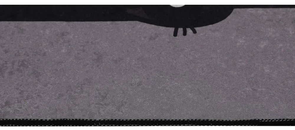 Covorașe de baie negre-gri 2 buc. 60x100 cm Comfort – Foutastic