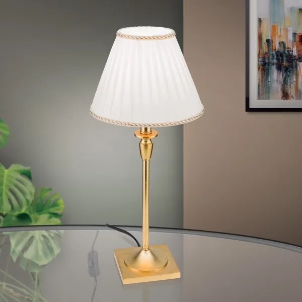 Lampă de masă Orion LA 4-1049/1 FONSA 1xE27/60W/230V alb/auriu