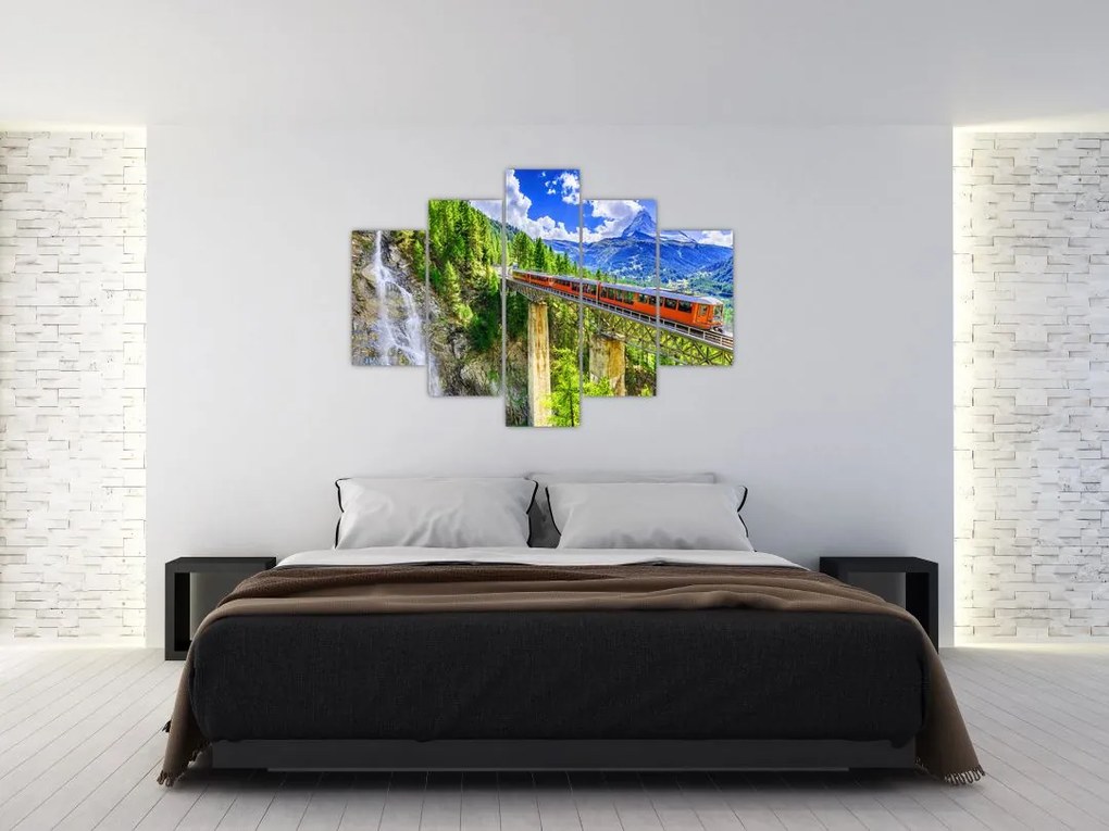 Tablou - Matterhorn, Zermatt, Valais, Elveția (150x105 cm)