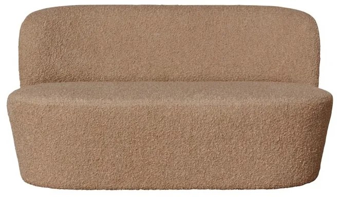 Canapea 2 locuri, stofa boucle, Birman