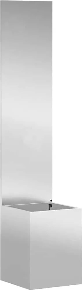 vidaXL Ecran de intimitate pentru grădină Argintiu 32 x 140 cm