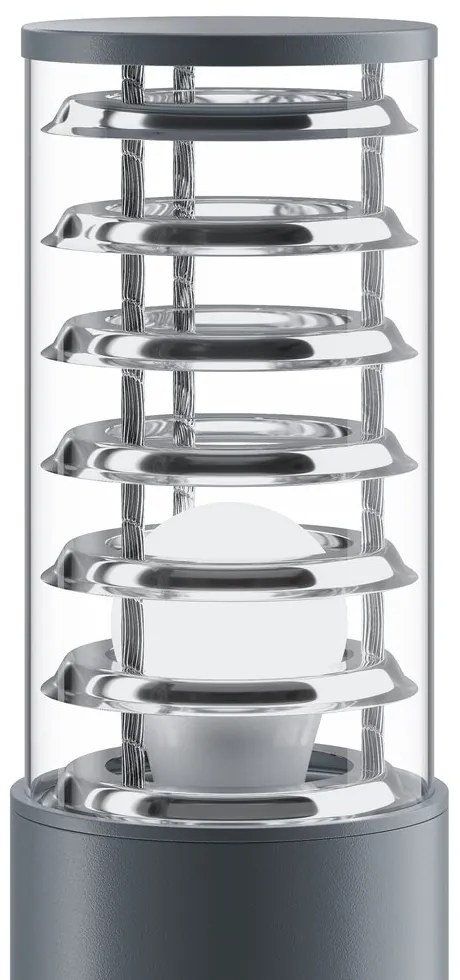 Stalp de exterior cu protectie IP54, Bronx gri H-79,6cm