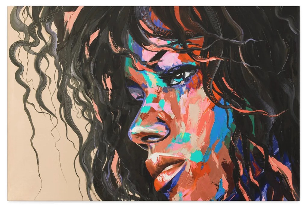 Tablou Canvas African Beauty 150x100 cm