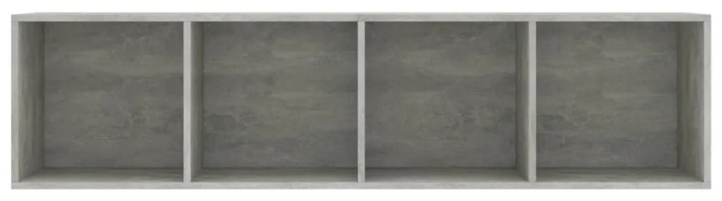 Biblioteca Comoda TV, gri beton, 143x30x36 cm 1, Gri beton