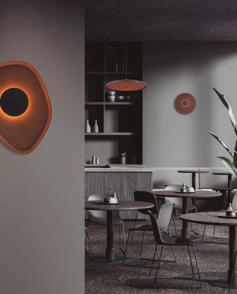 Aplica de perete LED design decorativ ACUSTIC D-45cm